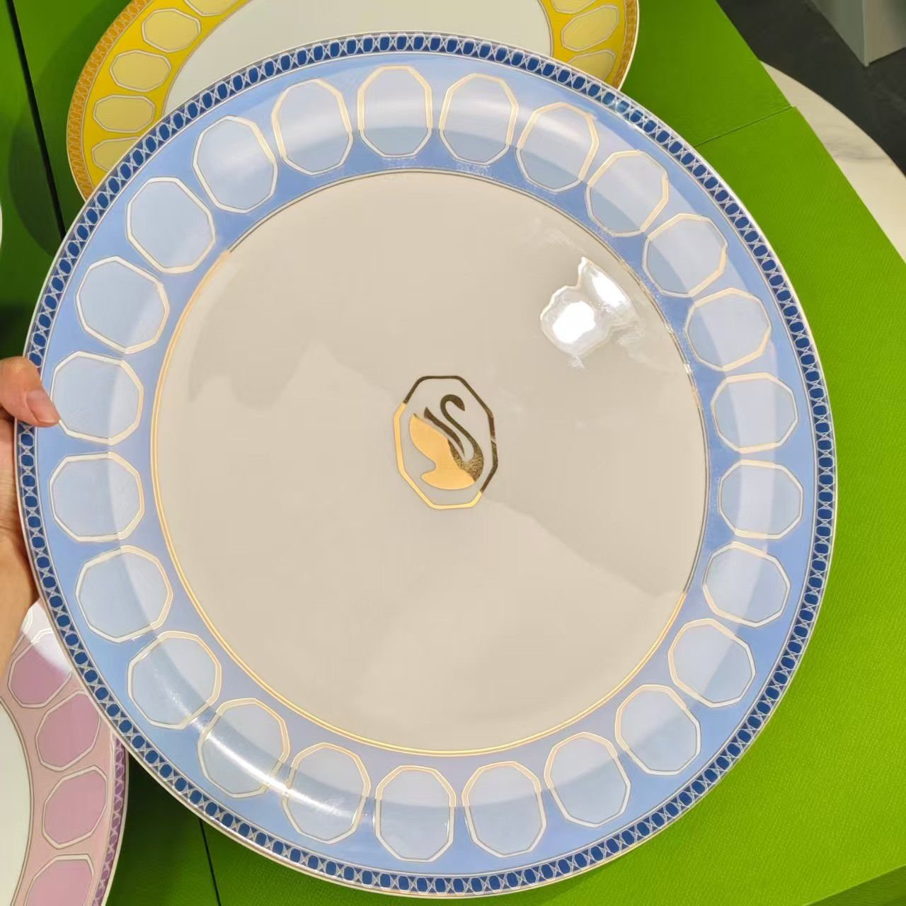 Swarovski big rounded tray 40cm - Swarovski Tray | Buy Online in UAE